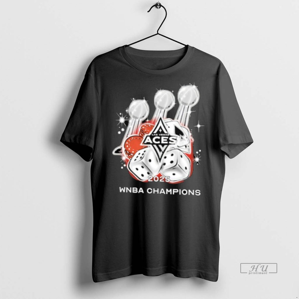 Officials Las Vegas Aces Basketball Poker Wnba Champs 2025 Tee Shirt Sweater