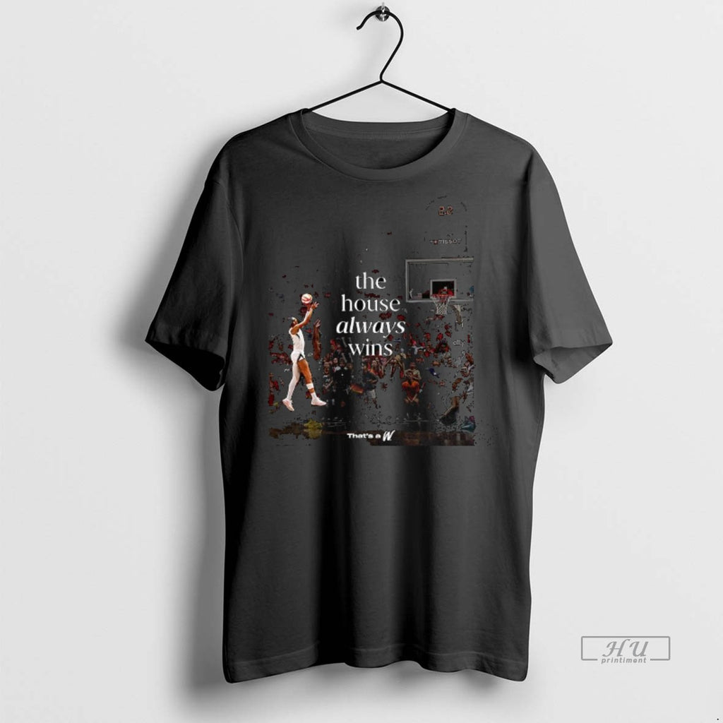 Officials Las Vegas Aces The House Always Wins Tee Shirt Sweater