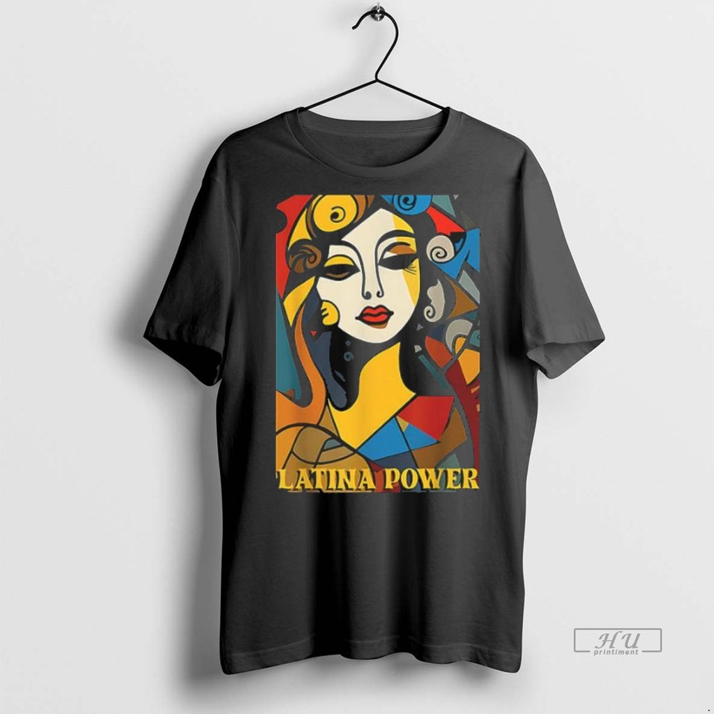 Officials Latina Power Cubism Art Tee Shirt Sweater