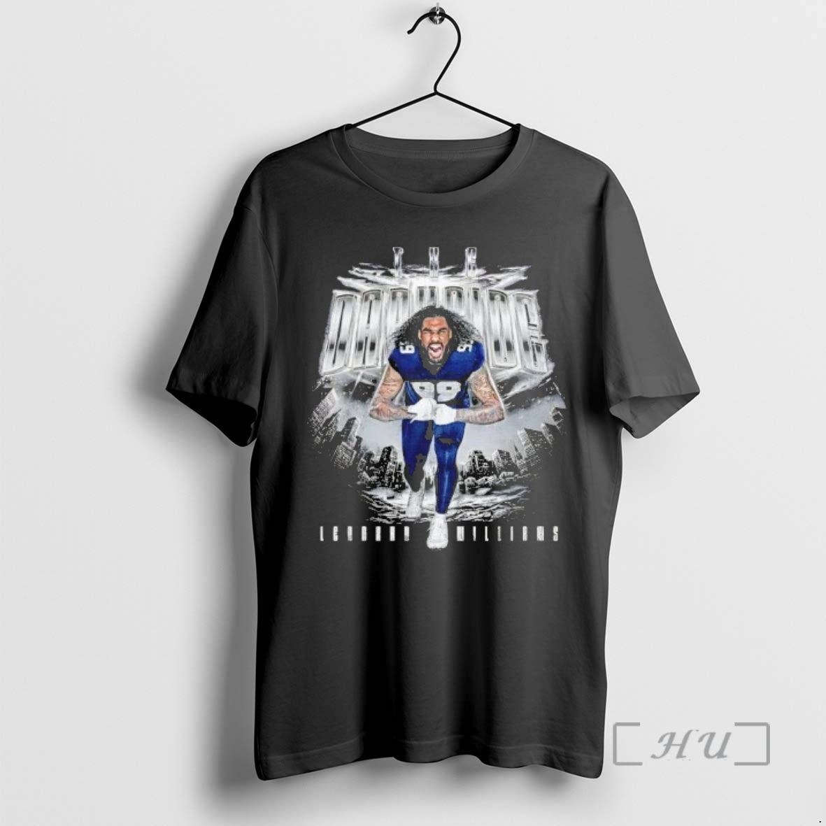 Officials Leonard Williams Seattle Seahawks Flex Football Graphic