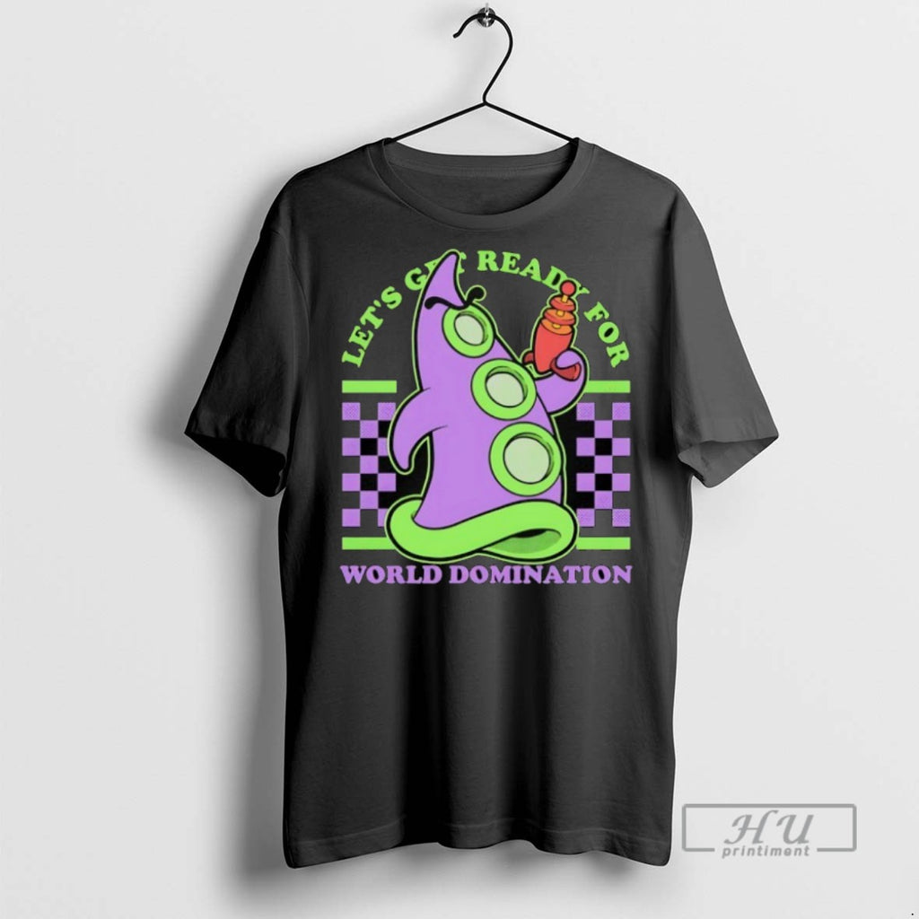 Officials Lets Get Ready For World Domination Day Of The Tentacle T Shirt Sweatshirt Hoodies