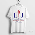 Officials Liberty Justice _e2_80_93 Antifascist Patriots Of America Tee Shirt Sweater