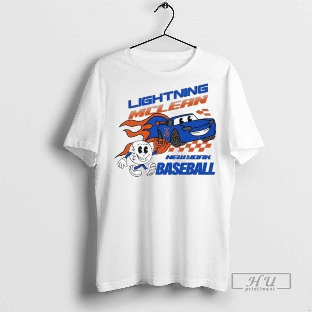Officials Lightning Nolan Mclean Toddler New York Baseball T Shirts Sweatshirt Hoodies