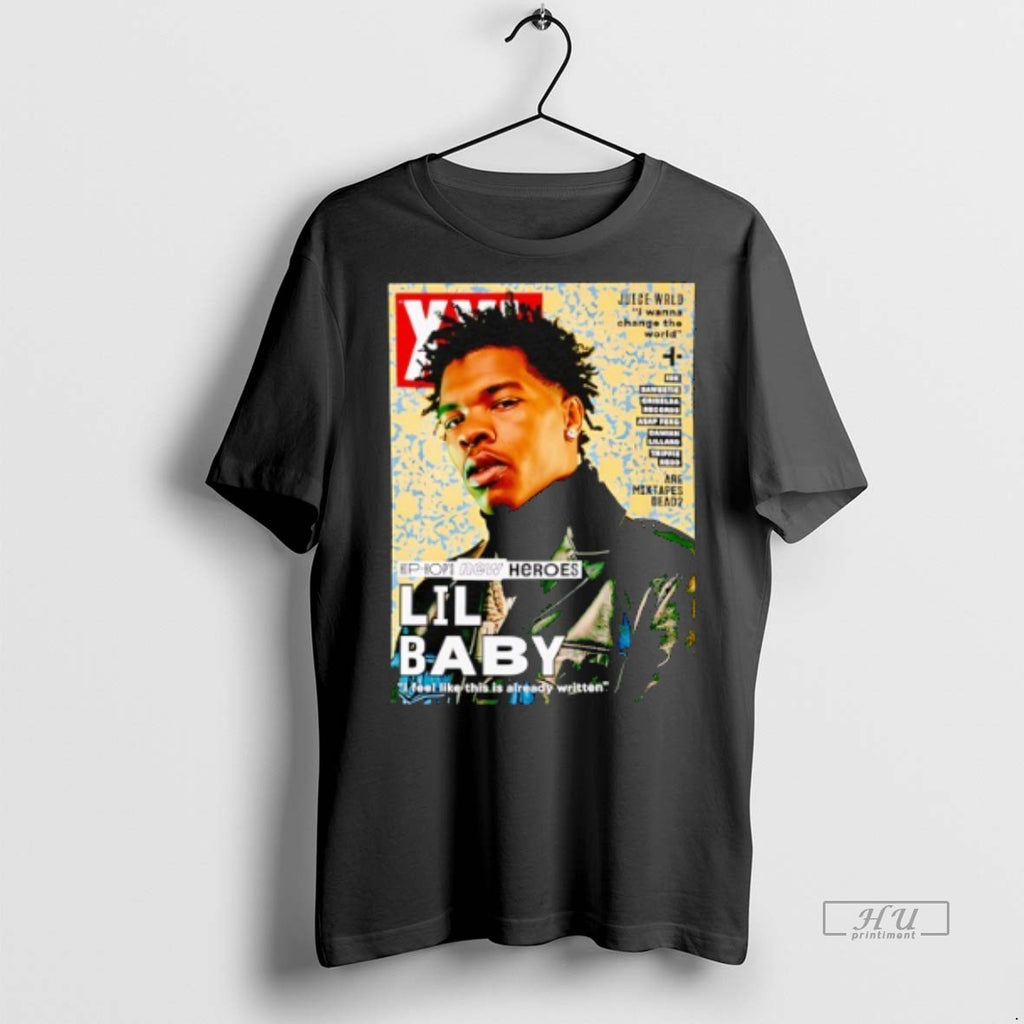 Officials Lil Baby Hip Hops New Heroes Juice Wrld I Wanna Change The World Tee
