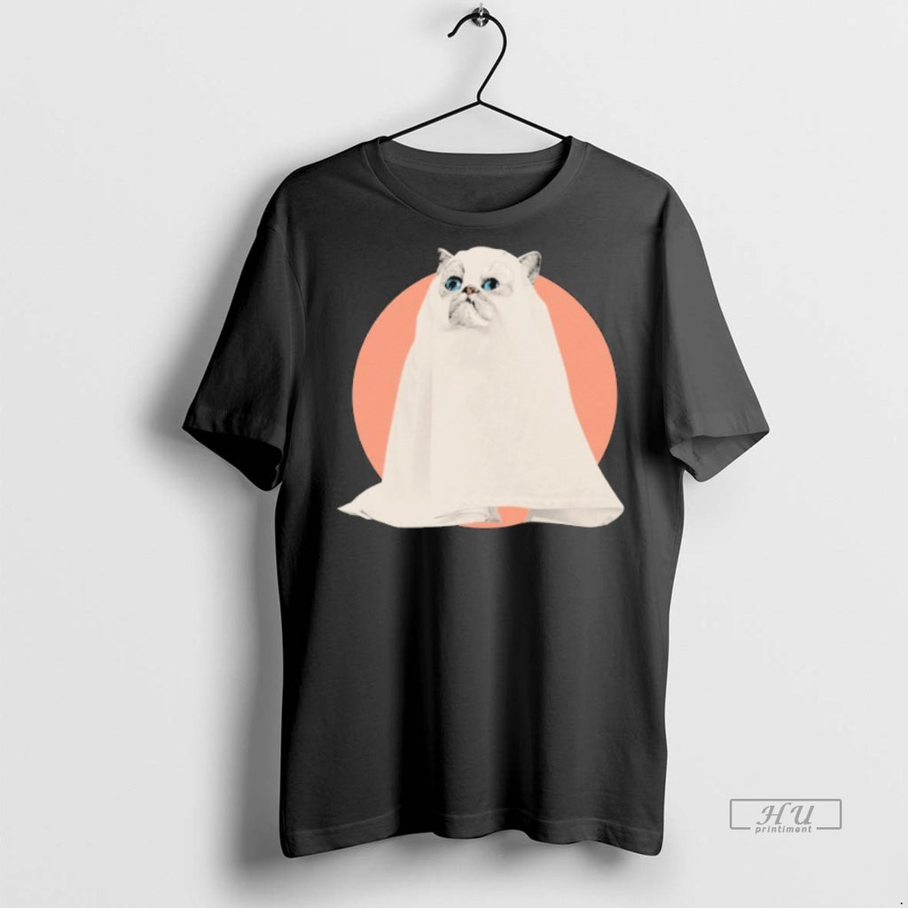 Officials Lil Bub Mister Marbles The Ghost Halloween Tee Shirt Sweater