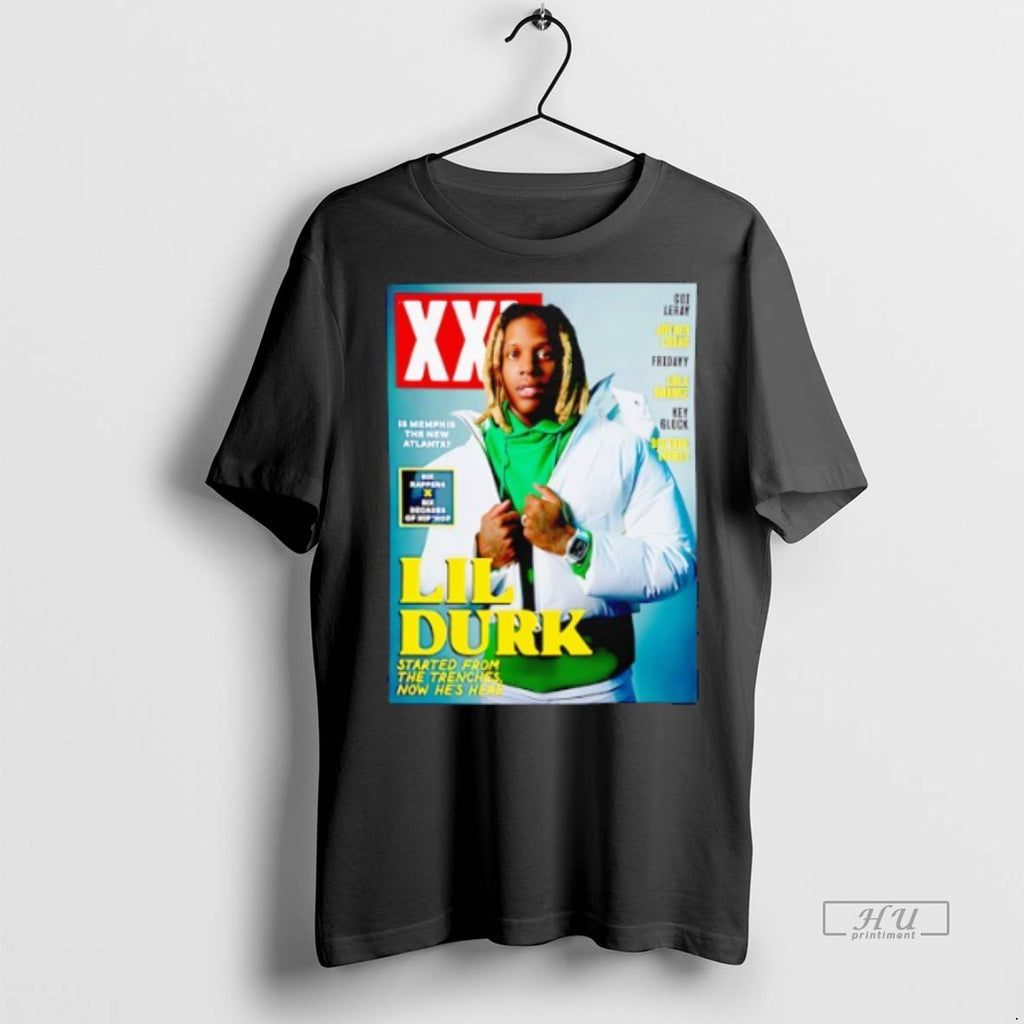 Officials Lil Durk Started From The Trenches Now Hes Here Tee Shirt Sweater