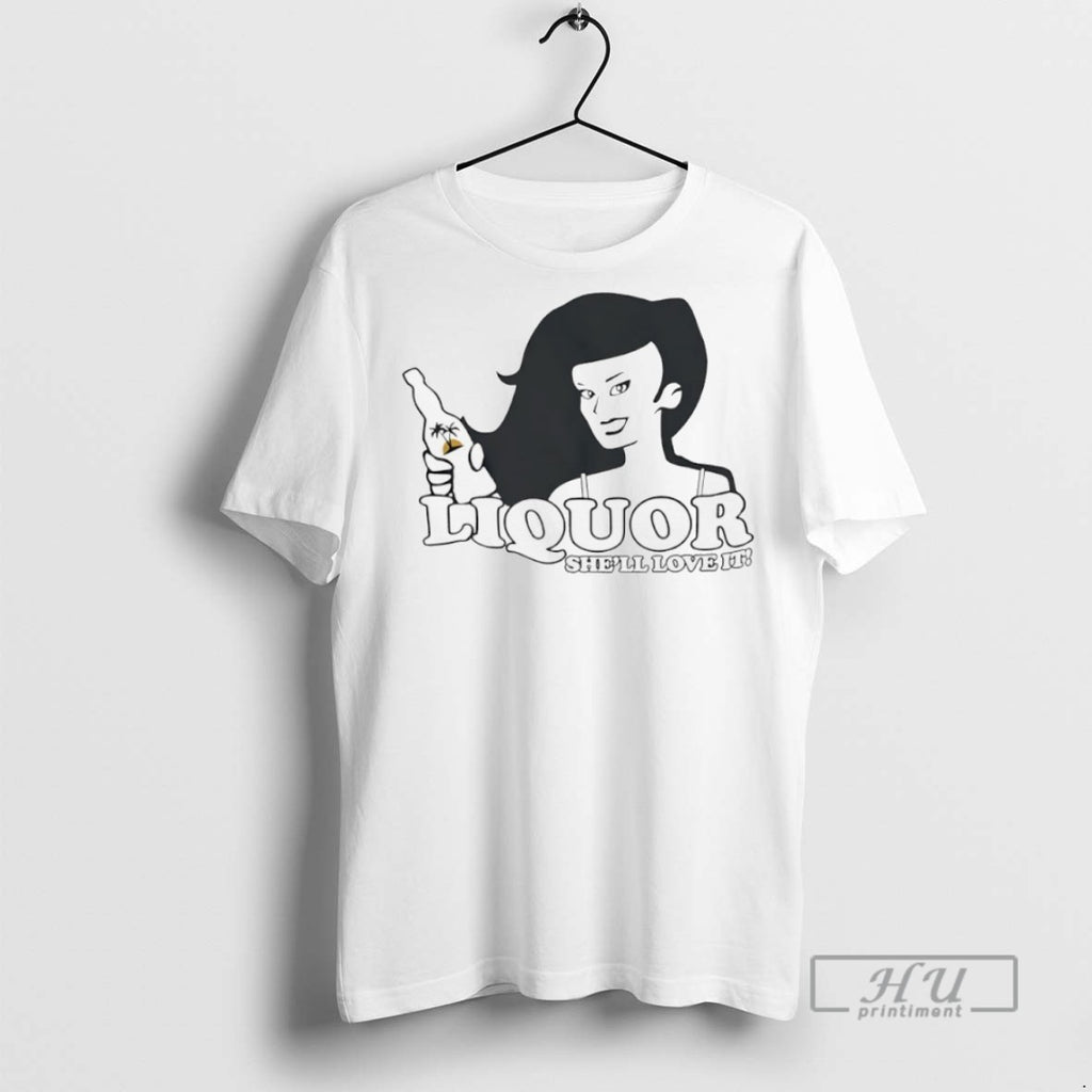 Officials Liquor Where She Likes It T Shirts