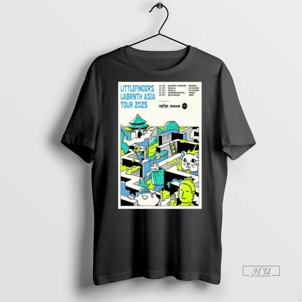 Officials Littlefingers Labrnth Asia Tour 2025 Long Sleve Tee Shirt Sweater