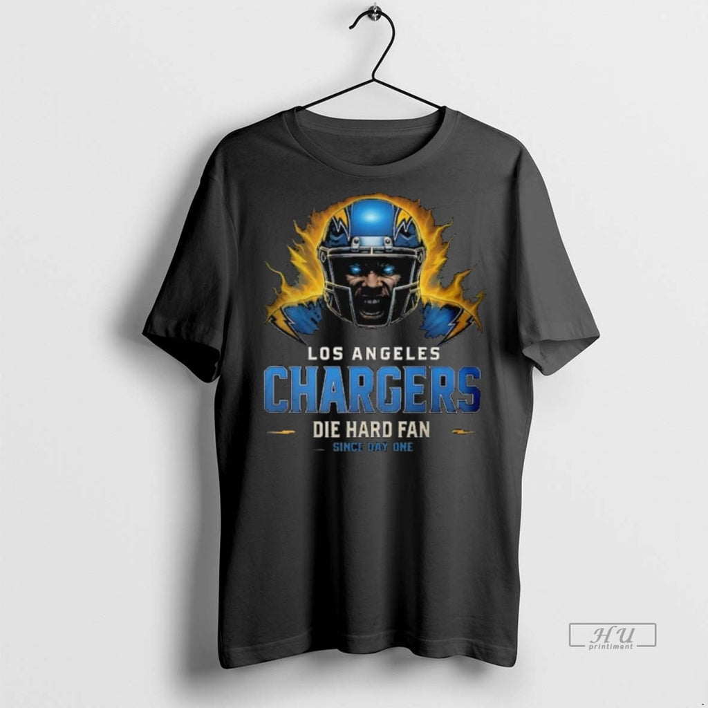 Officials Los Angeles Chargers Die Hard Fan Since Day One Long Sleve Shirt Sweater