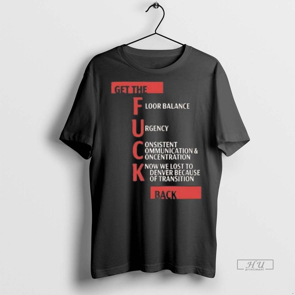 Officials Los Angeles Clippers Get The Fuck Back 2 Sided Shirt Sweater