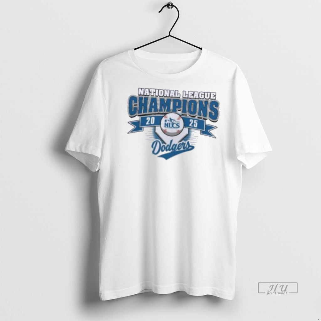Officials Los Angeles Dodgers 2025 National League Champions Champions Nlcs T Shirt Sweater