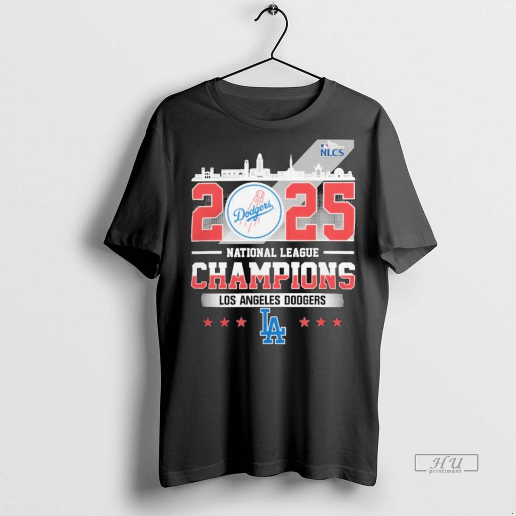 Officials Los Angeles Dodgers 2025 National League Champions Skyline Shirt Sweater