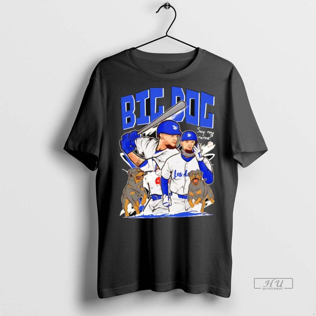 Officials Los Angeles Dodgers Andy Pages The Big Dog Say My Name T Shirt Sweater