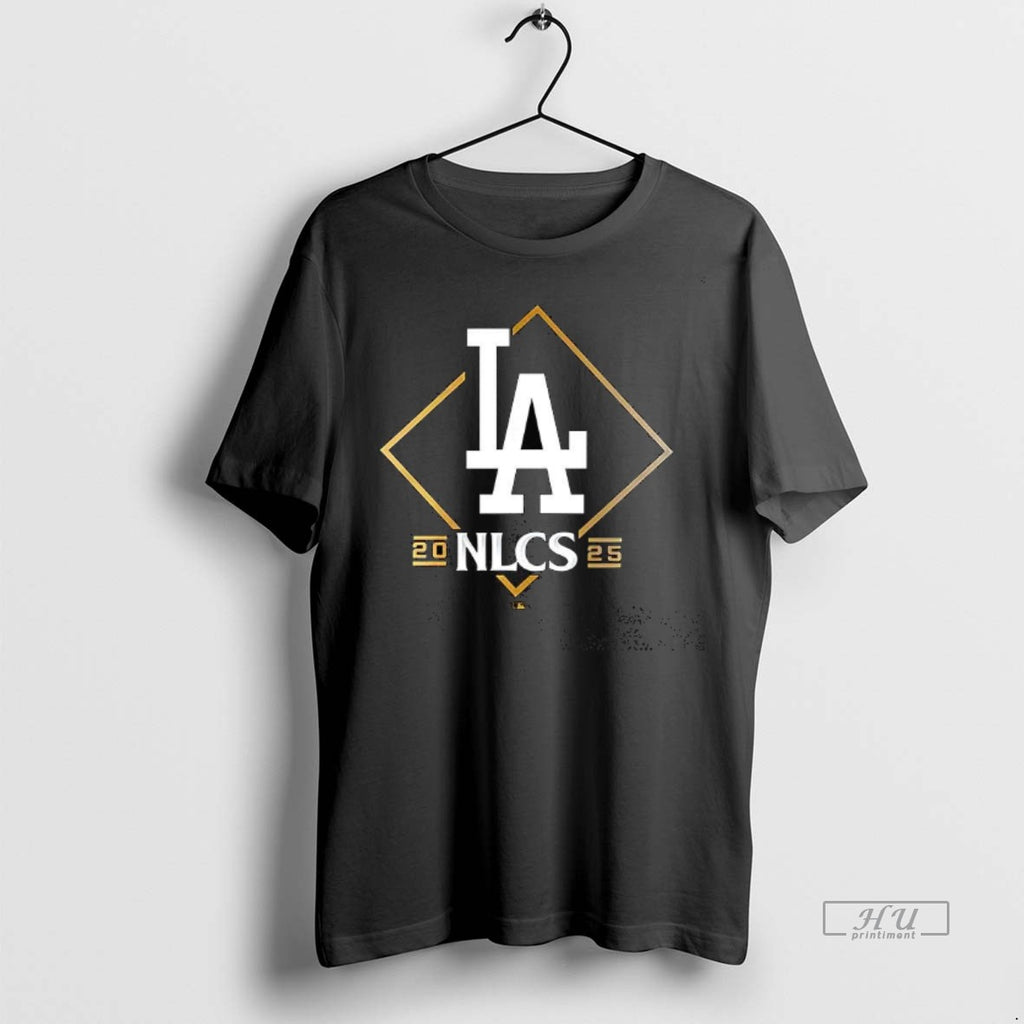 Officials Los Angeles Dodgers Nlcs 2025 Logo Tee Shirt Sweater
