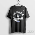 Officials Los Angeles Dodgers October Baseball Nl Wild Card Winner T Shirts