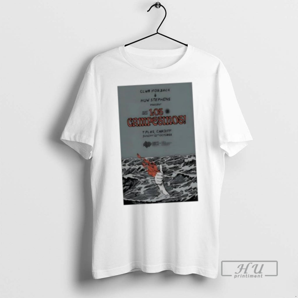 Officials Los Campesinos Ctober 12th 2025 Cardiff University Student Union Cardiff Uk T Shirt