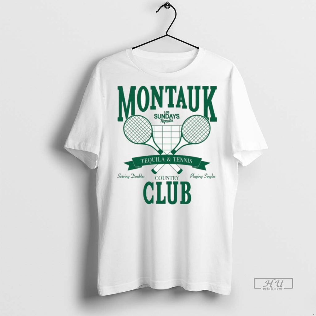 Officials Los Sundays Montauk Country Club Tequila And Tennis T Shirt Sweater