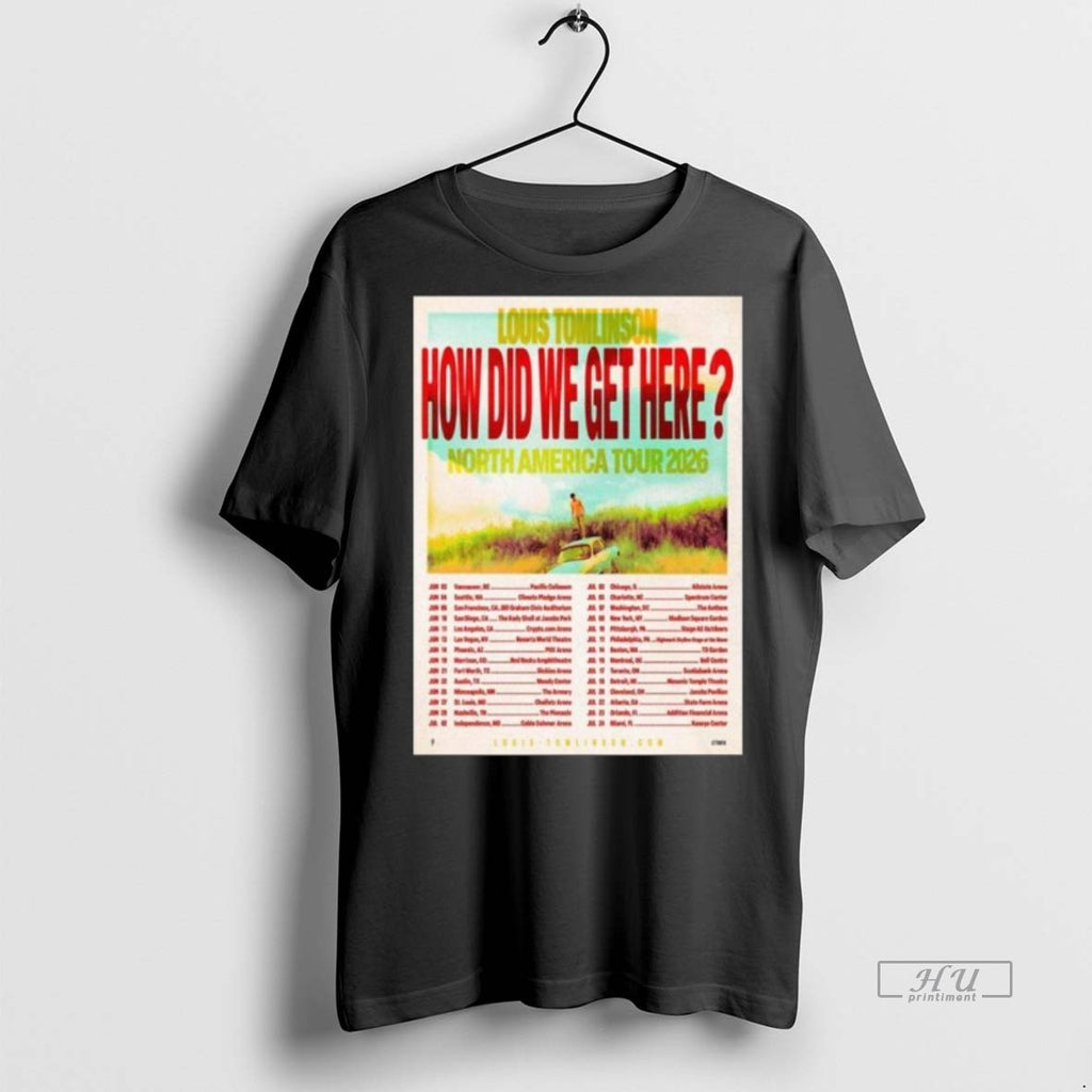 Officials Louis Tomlinson How Did We Get Here North America Tour 2026 Cities Dates Long