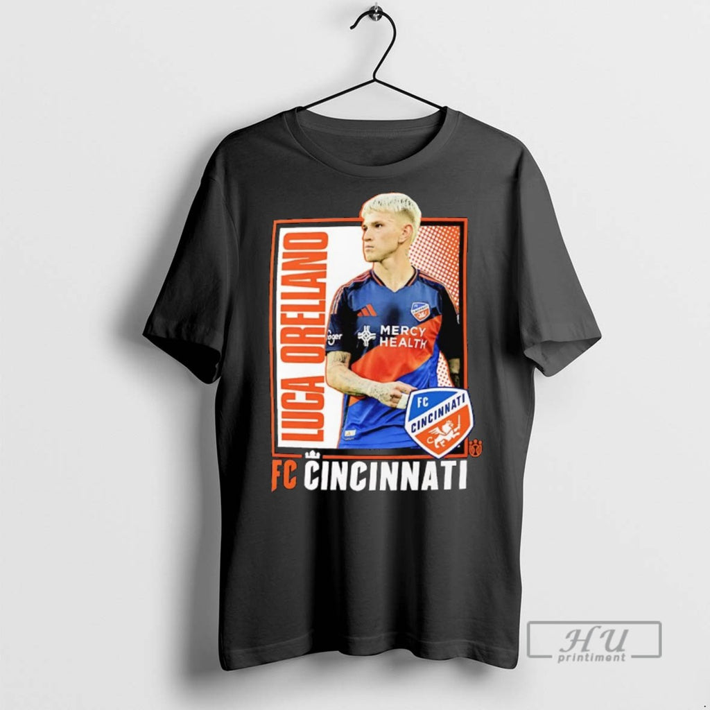 Officials Luca Orellano Fc Cincinnati Portrait T Shirts