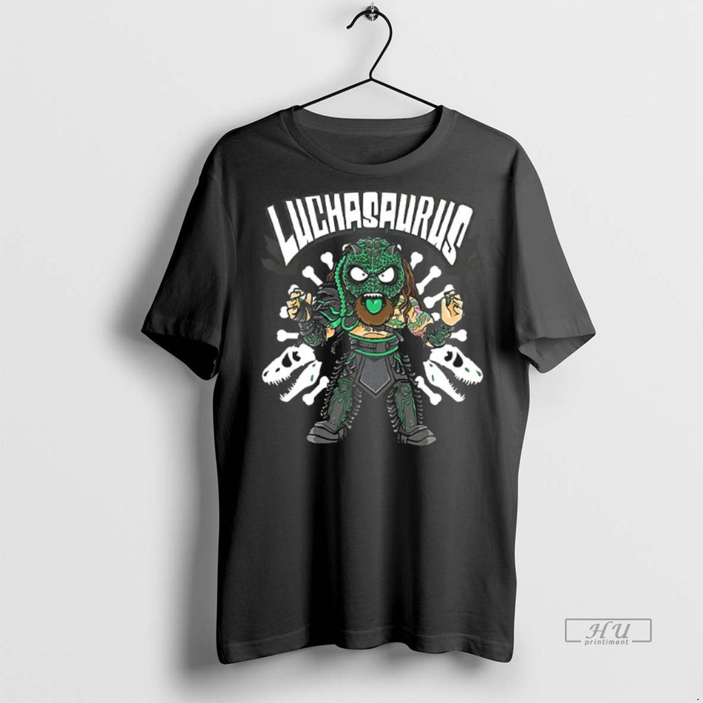 Officials Luchasaurus Jurassic Express Aew Tee Shirt Sweater