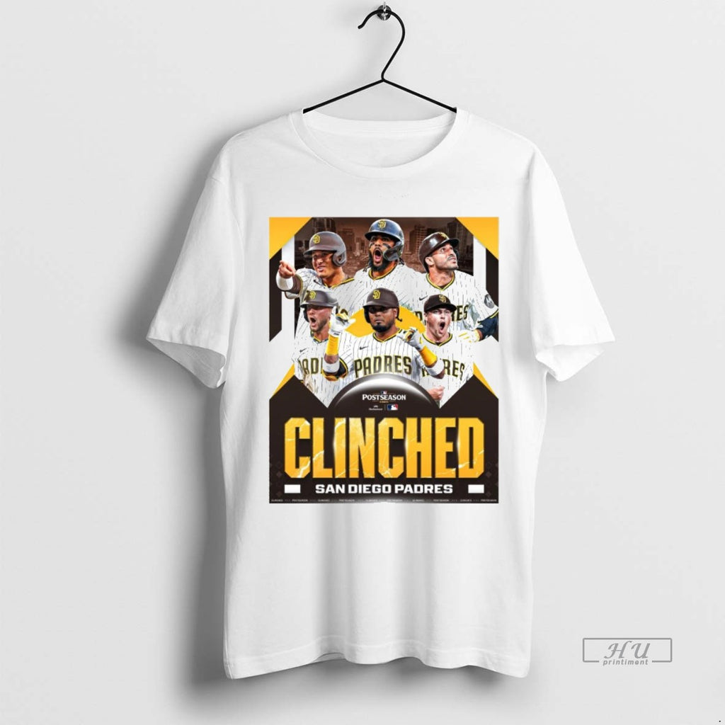 Officials Mlb Postseason 2025 San Diego Padres Clinched Fight For The Fairhful Tee Shirt Sweater