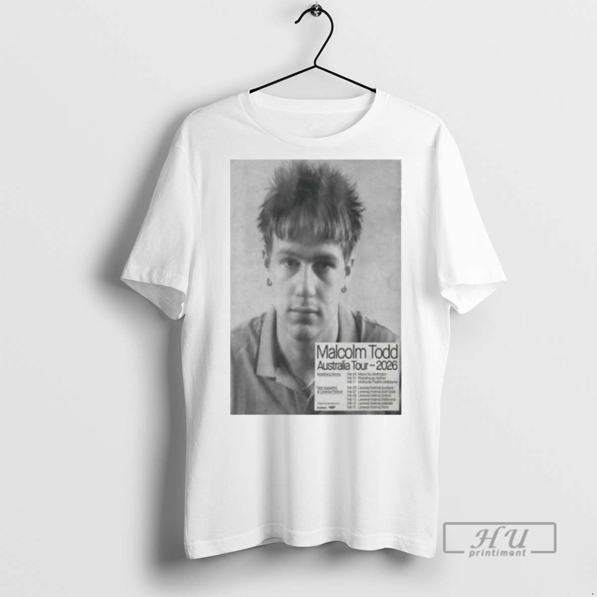 Officials Malcolm Todd Australia Tour February 2026 T Shirts Sweatshirt Hoodies