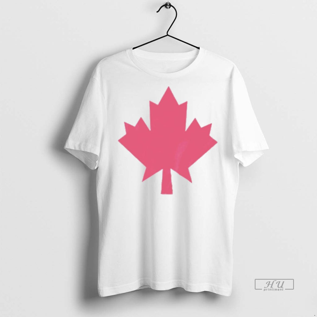 Officials Maple Leaf Canada Logo T Shirt Sweater