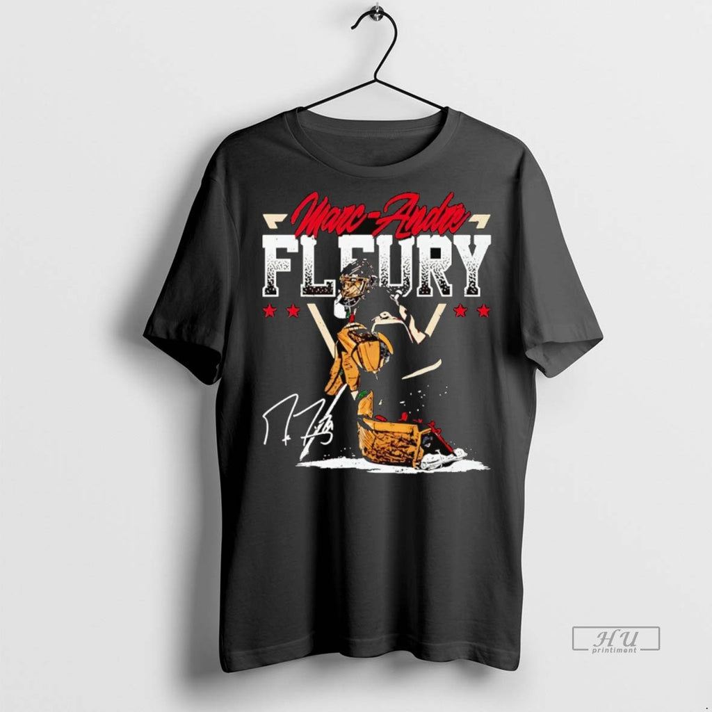 Officials Marc Andre Fleury Minnesota Triangle Name T Shirt Sweater