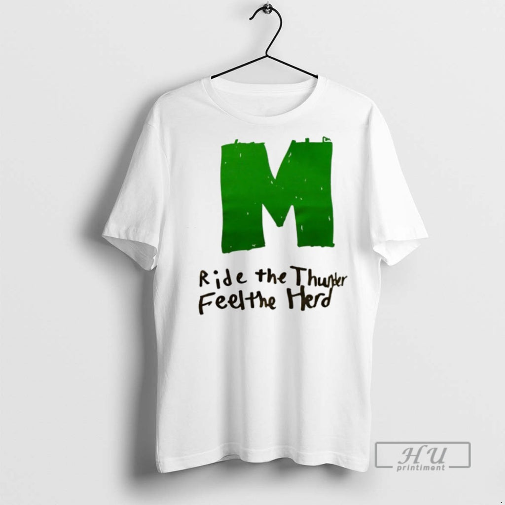 Officials Marshall University Mens Soccer Ride The Thunder Feel The Herd T Shirt Sweatshirt Hoodies