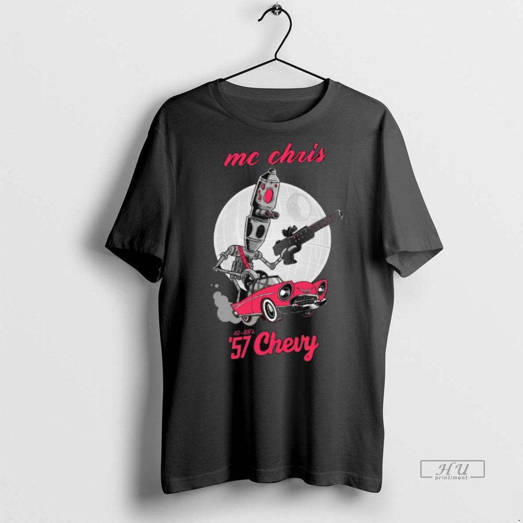 Officials Mc Chris Ig 88s 57 Chevy Long Sleve Shirt Sweater