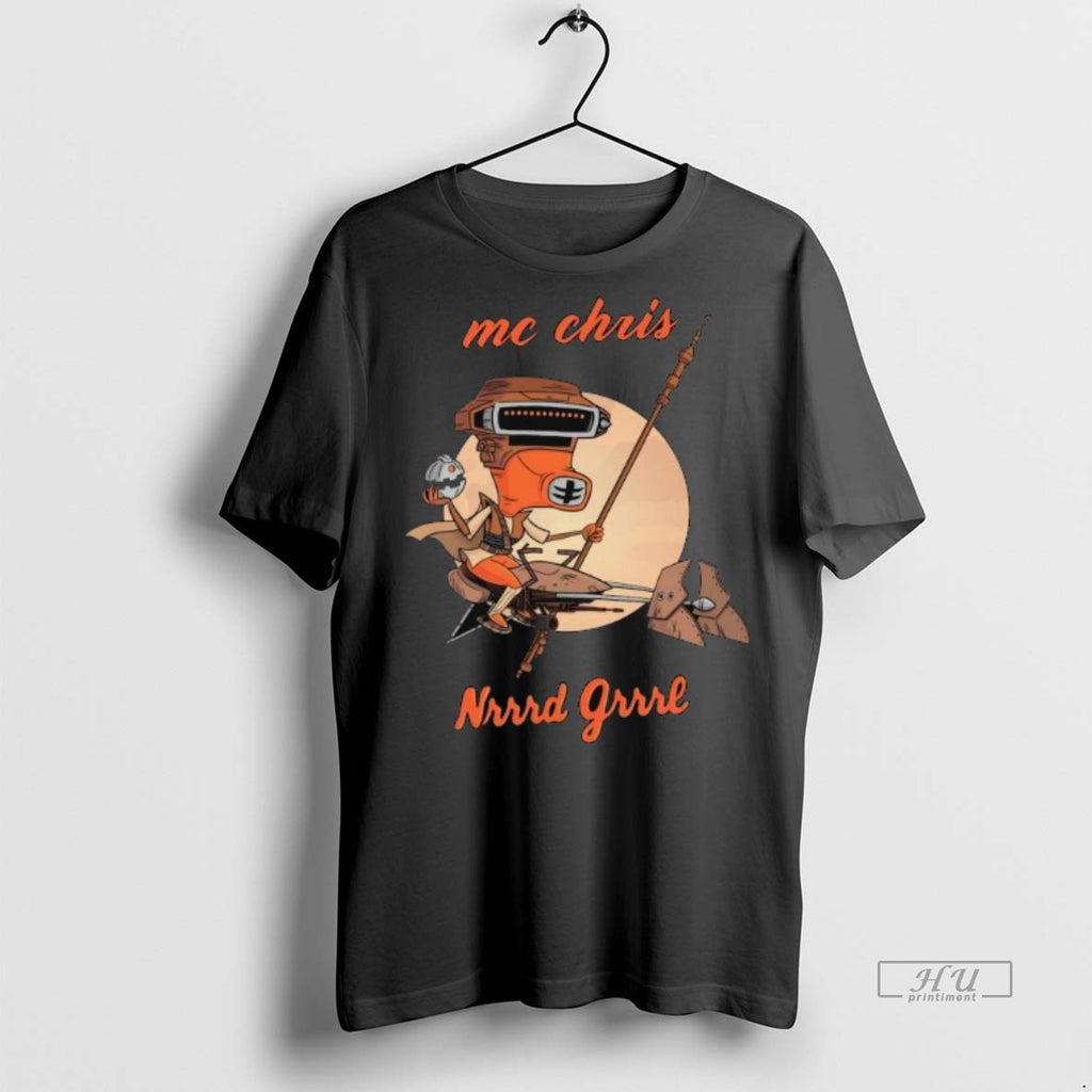 Officials Mc Chris Nrrrd Grrrl Boushh Long Sleve Shirt Sweater