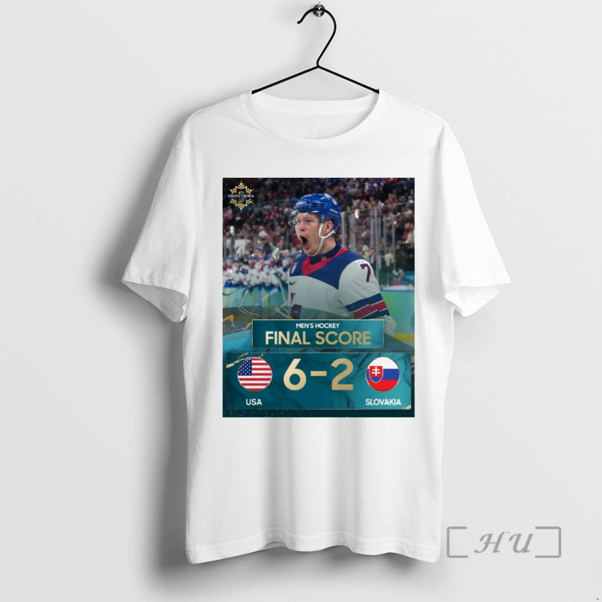 Officials Mens Hockey Final Score Usa 6 2 Slovakia All Gas All Heart Winter Olympics