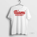 Officials Miami Hockey Brick Street Oxford Ohio Tee Shirt Sweater