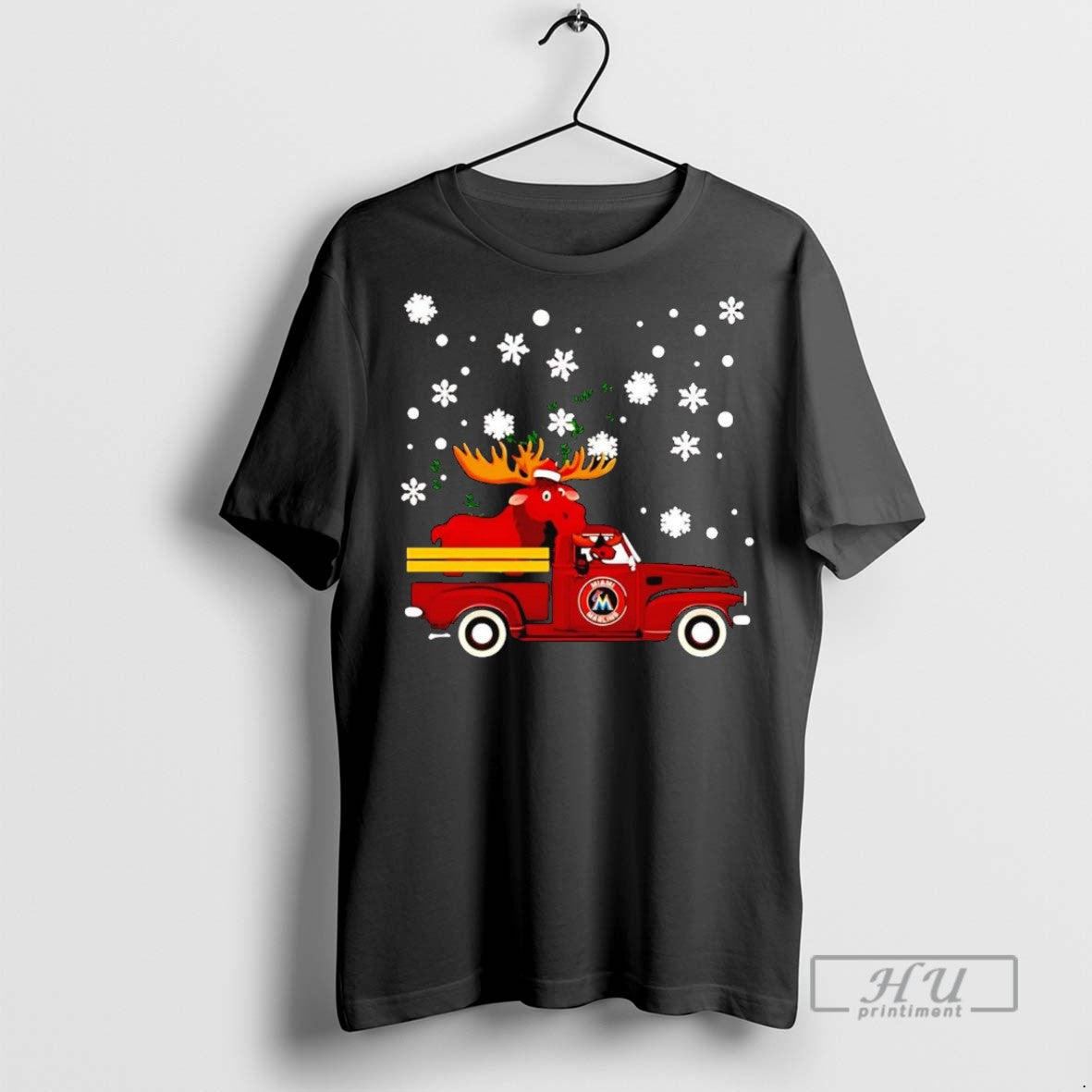 Officials Miami Marlins Bring Christmas Home Tee Shirt