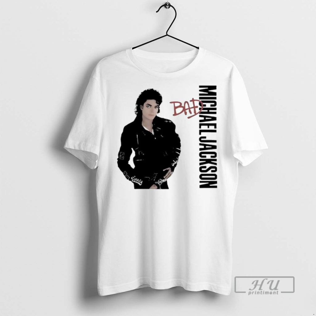 Officials Michael Jackson Argent Bad Graphic T Shirt Sweatshirt Hoodies