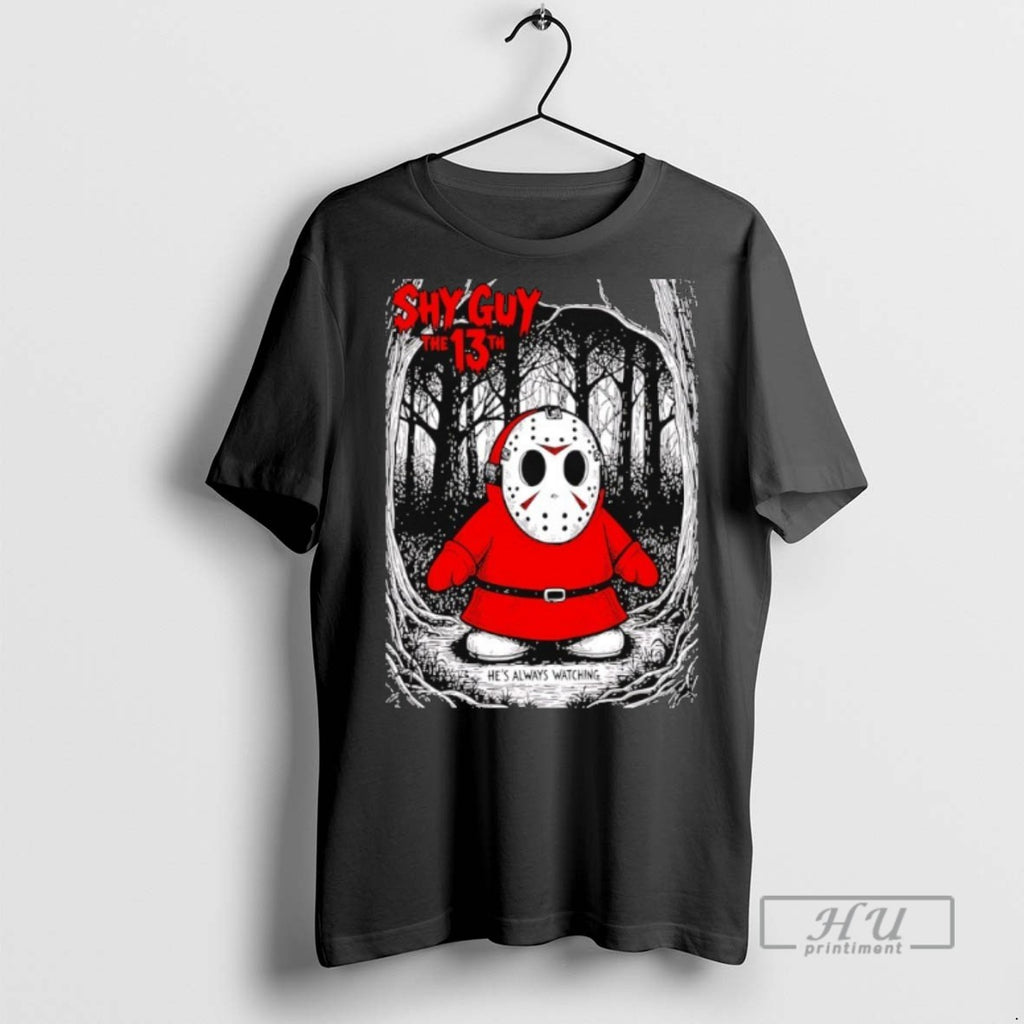 Officials Michael Myers Shy Guy The 13th Movie T Shirts