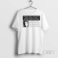 Officials Michael Myers Warren County Sanitarium Smiths Grove Illinois Patient Identification Halloween T Shirt