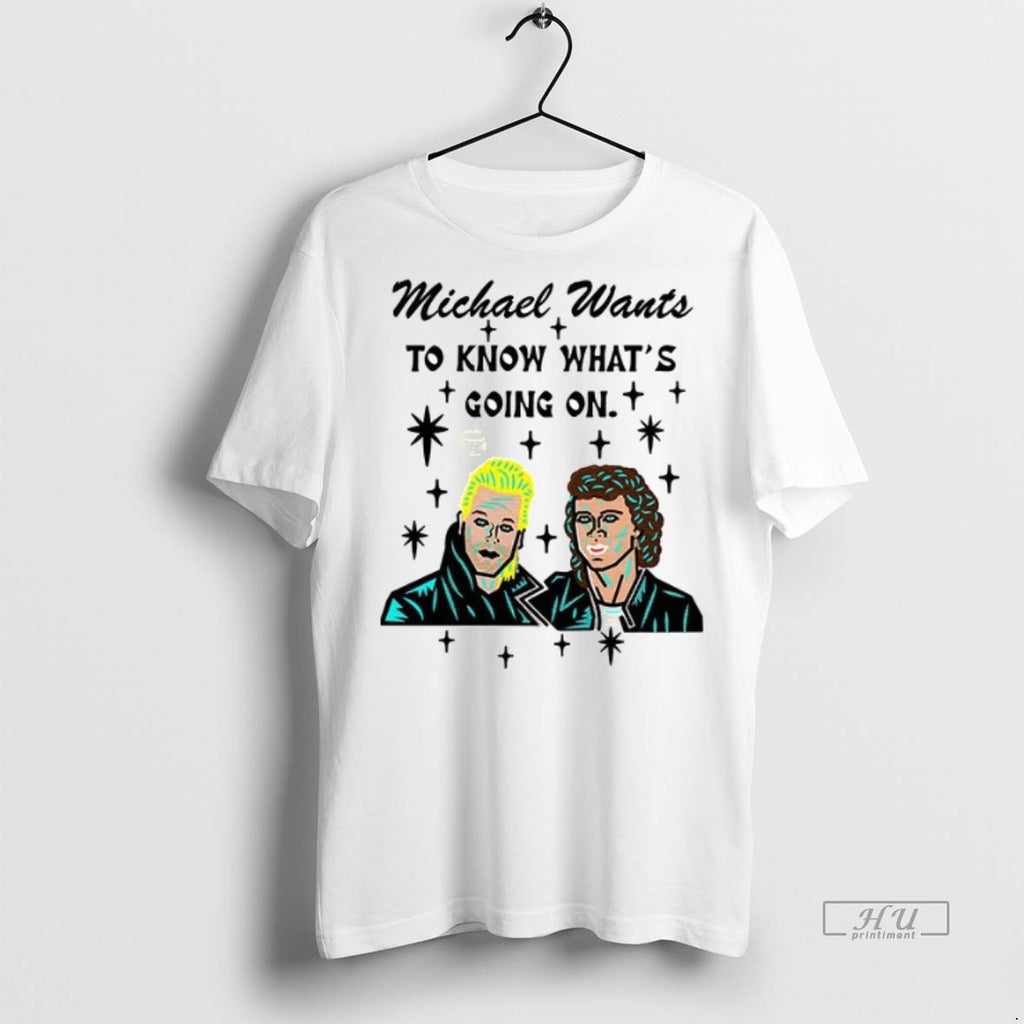 Officials Michael Wants To Know Whats Going On Ceramic Ceramic And Classic Dad Cap Tee