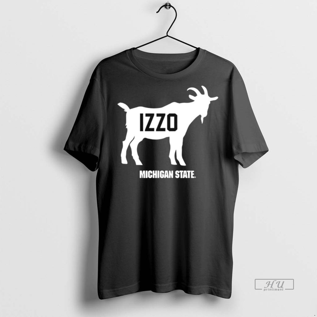 Officials Michigan State Spartans Basketball Izzo Goat Tee Sweater