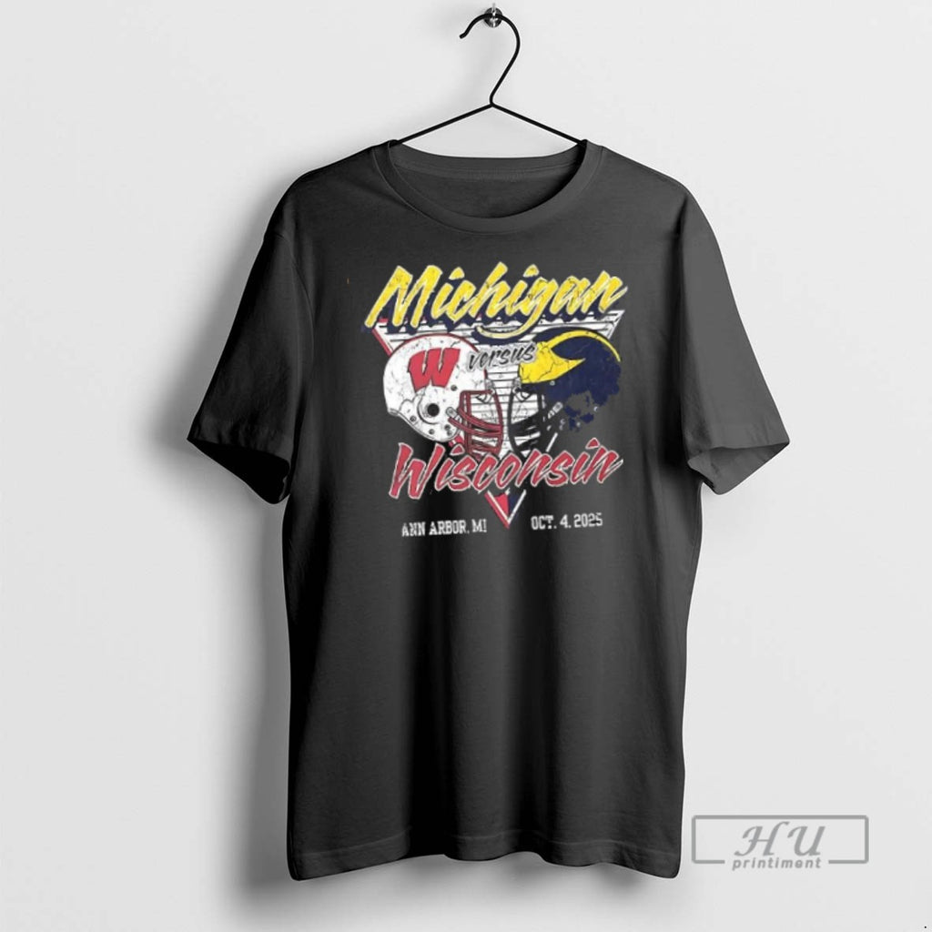 Officials Michigan Wolverines Football Vs Wisconsin Badgers Oct 4 2025 T Shirt