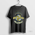Officials Michigan Wolverines Volleyball Spike T Shirt Sweater