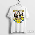 Officials Michigan Wolverines Womens Basketball Hardest Working Team In America Caricature T Shirt