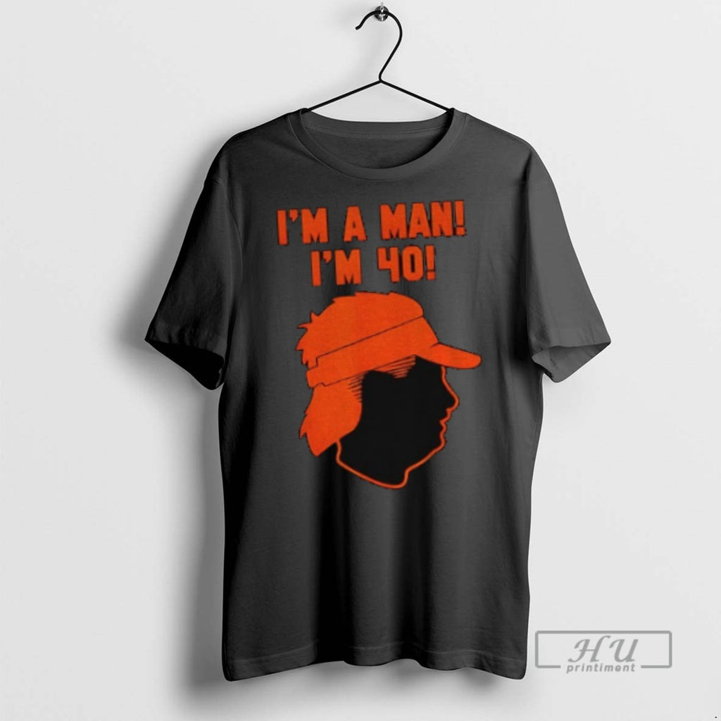 Officials Mike Gundy Im A Man Im 40 T Shirt