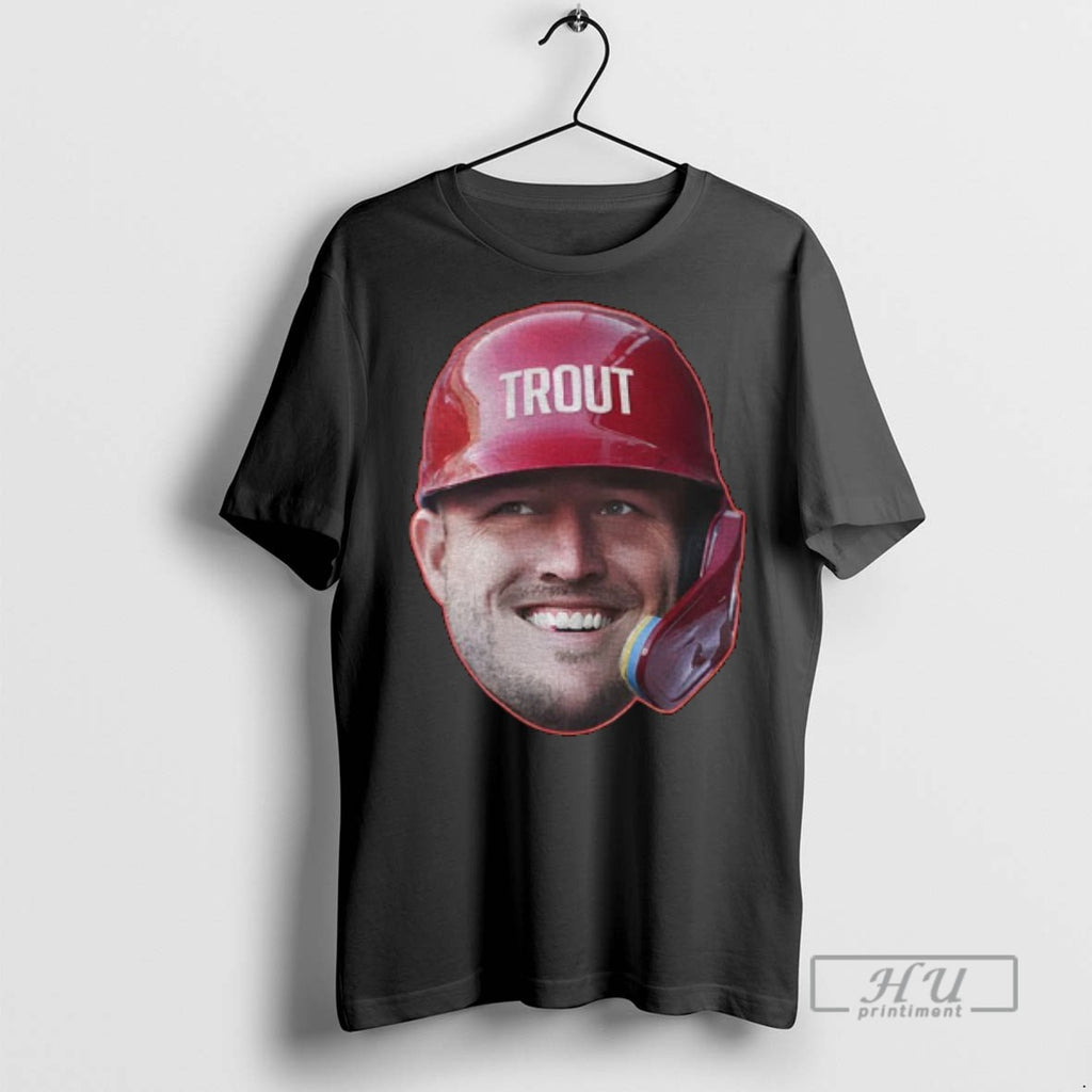 Officials Mike Trout Head In The Game Series Los Angeles Angels Mlb Baseball 2025