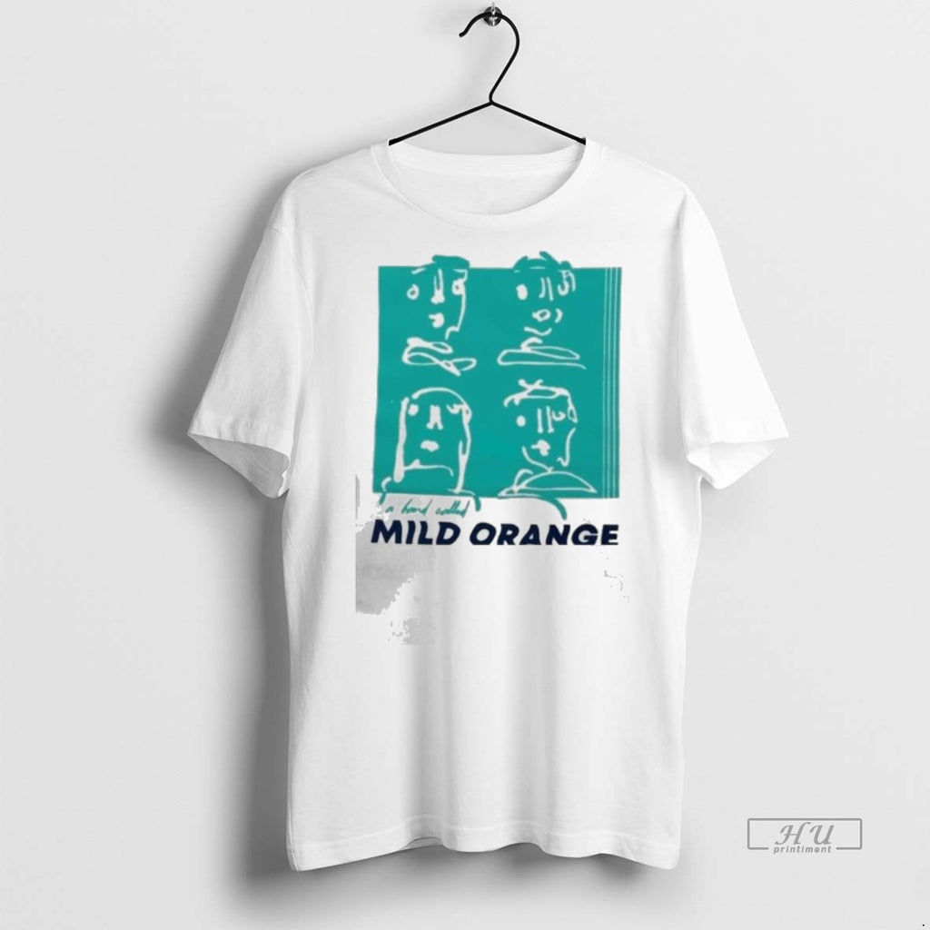 Officials Mild Orange A Band Called Tee Shirt Sweater