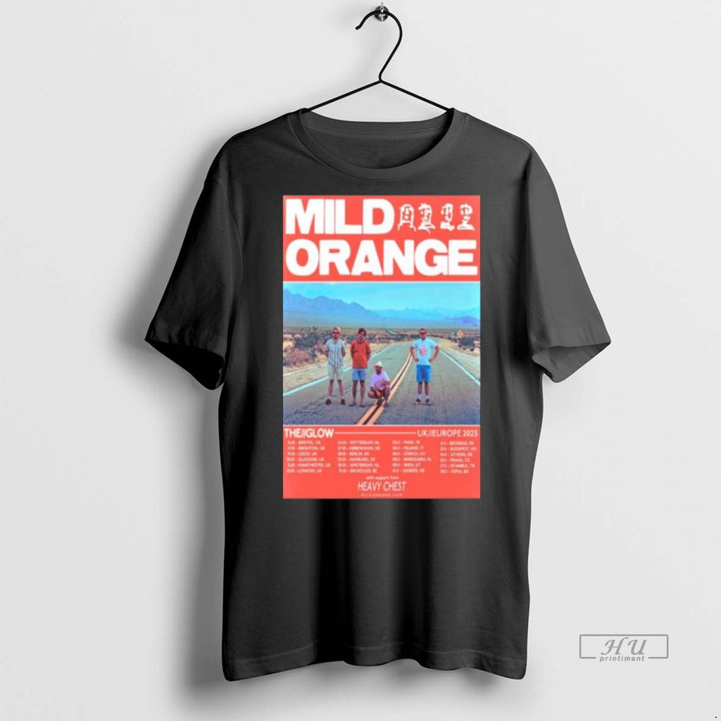 Officials Mild Orange Uk Europe 2025 Long Sleve Tee Shirt Sweater