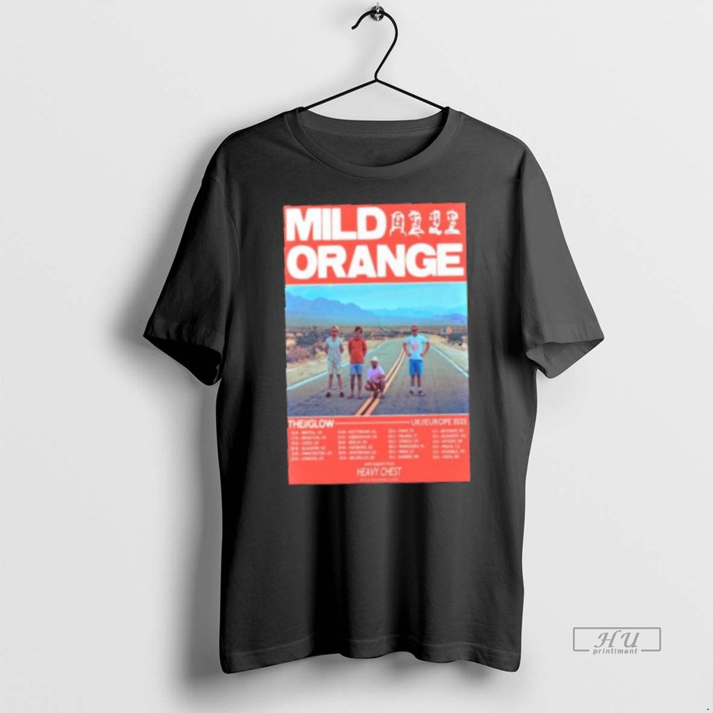 Officials Mild Orange Uk Europe 2025 Tee Shirt Sweater