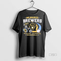 Officials Milwaukee Brewers Baseball 1970 National League Classic Shirt Sweater