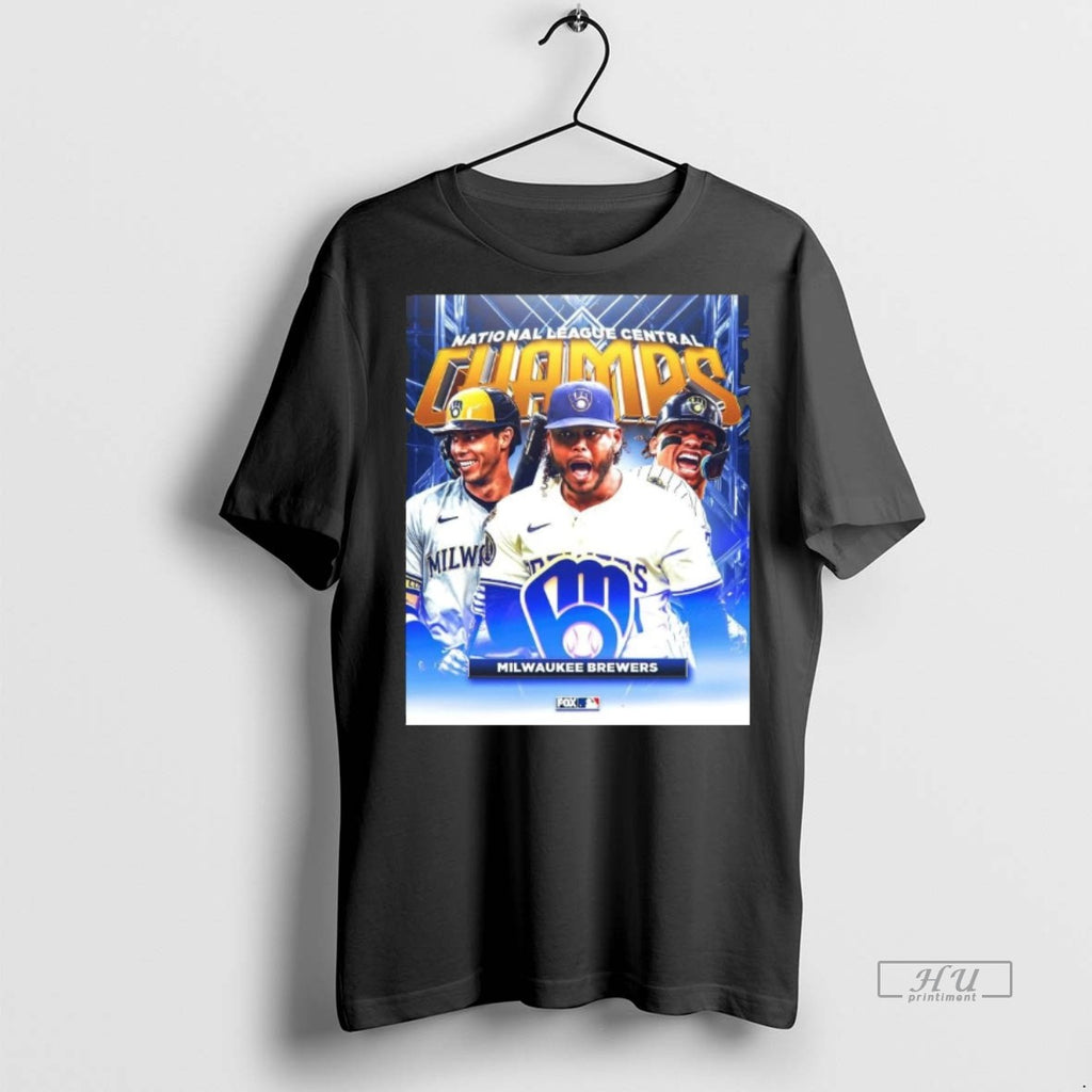 Officials Milwaukee Brewers Have Won National League Central Champs Mlb 2025 Tee Shirt Sweater
