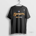 Officials Milwaukee Brewers Nlcs 2025 Mlb Postseason Shirt Sweater